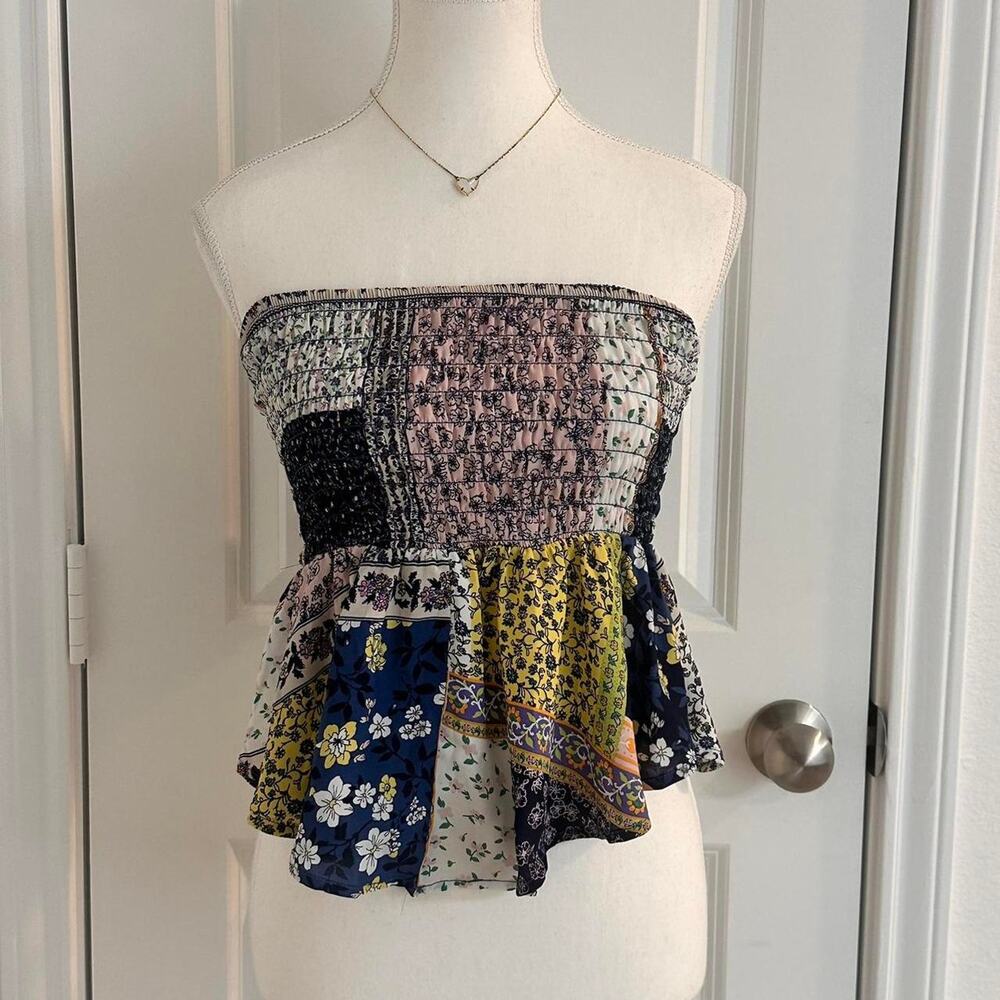 Sienna Sky Vintage Size Small Women’s Sleeveless Patterned Top Cute For Summer